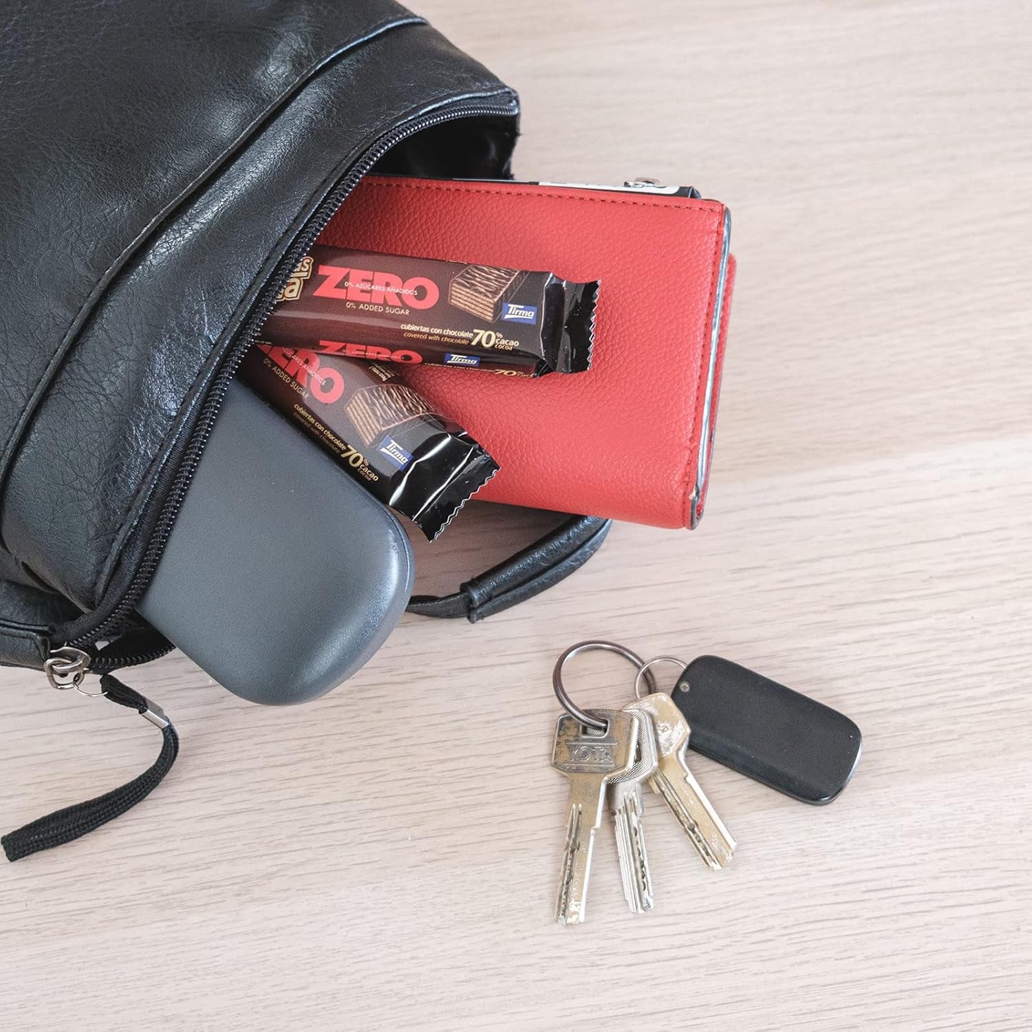 Waffles with dark chocolate Tirma 70% cocoa | No added sugar | Suitable for keto diets | Low carb | For diabetics Chocolate Wafers Multi Pack | 3 pieces | 64.5 g