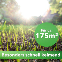 Hesa Gartenrasen Universal, 5 Kg Für Ca 175 M², Qualitäts-Rasensamen Für Hausgärten Und Restflächen, Pflegeleicht Und Schnellkeimend