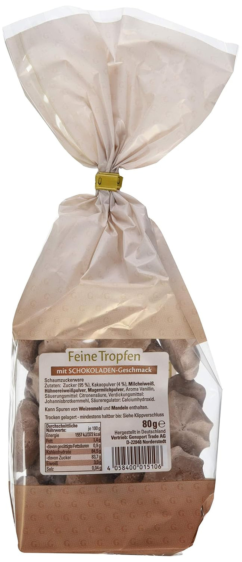 Chocolate Flavored Fine Drops Pack of 18 (18 x 80g)