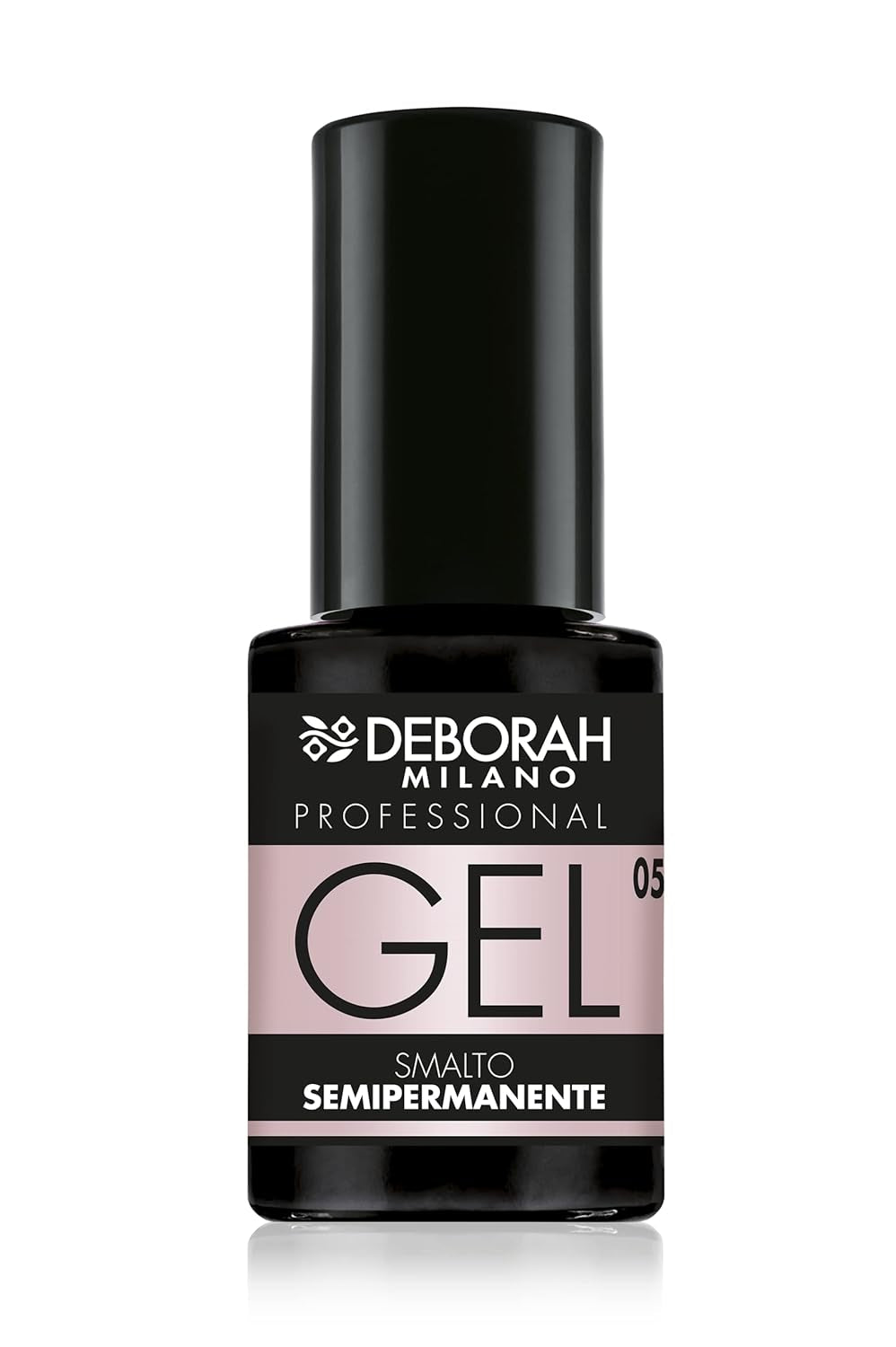 Milano Professional semi-permanent nail polish, no. 21 Burgundy, volumizing effect, long-lasting, for intense and glossy nails, 4.5 ml