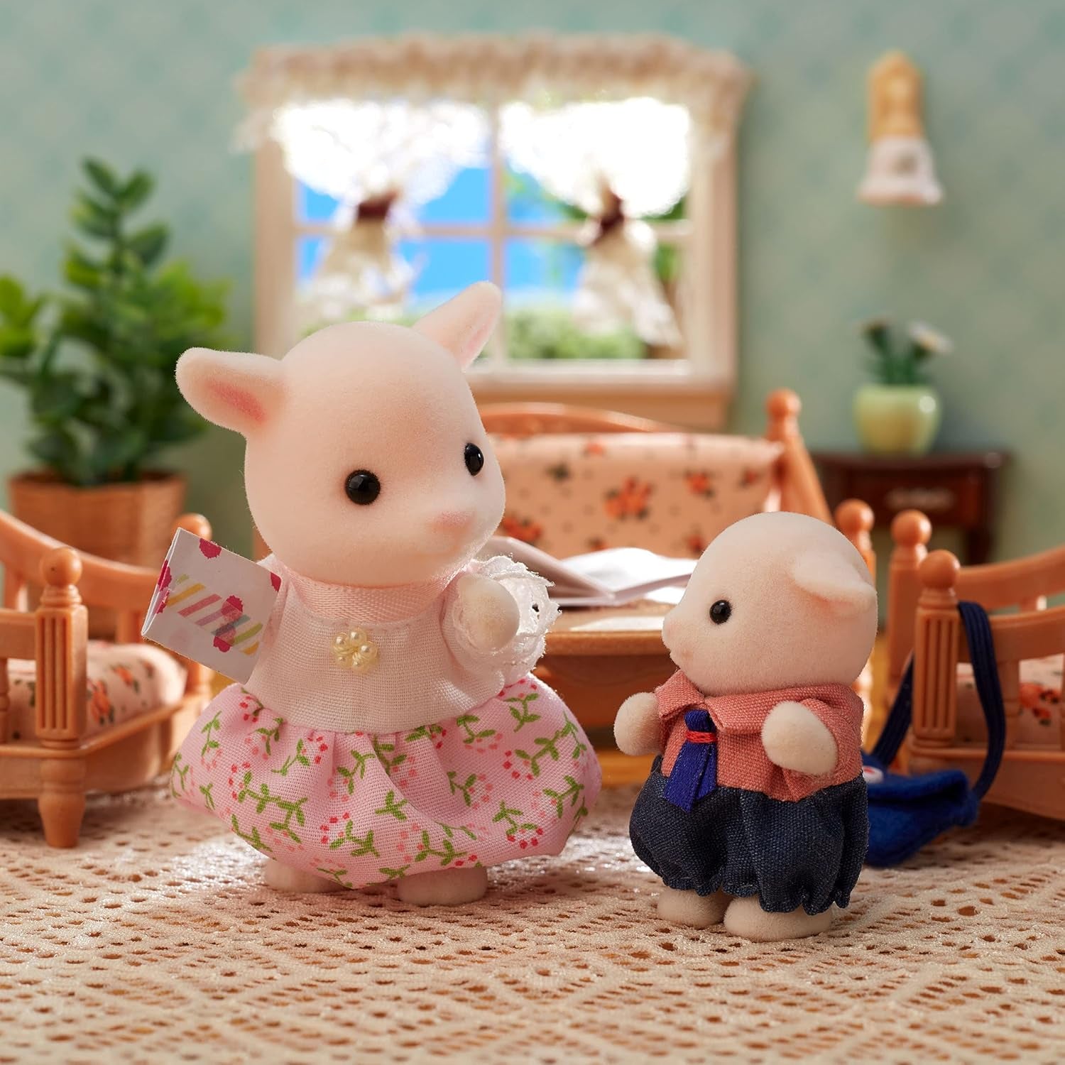Sylvanian Families 5622 Familia de Capre - Figurine pentru Casă de Păpuși