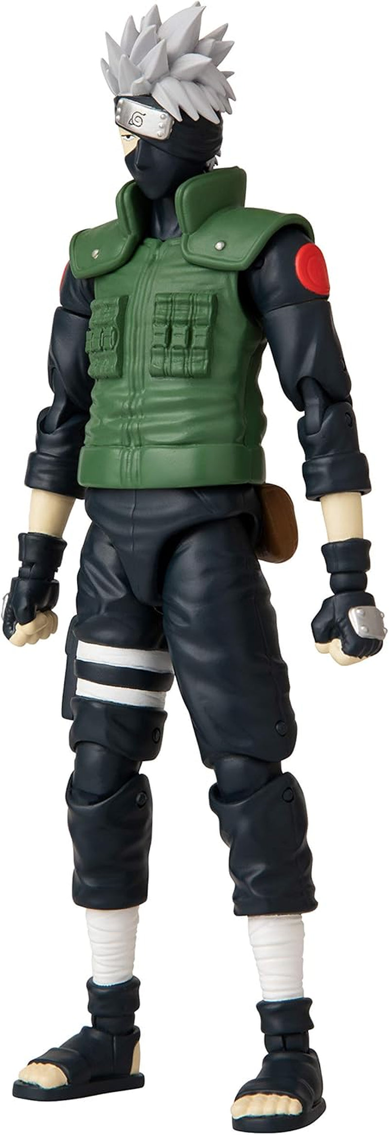 Bandai - Anime Heroes - Naruto Shippuden - Anime Hero Figures 17 Cm - Kakashi Hatake - Licență oficială - Figura articulată Kakashi - 36903 Action figures Naty Shop