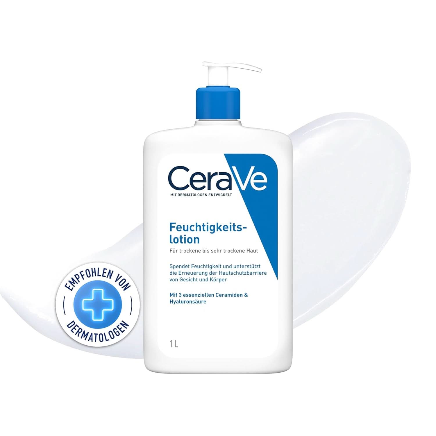 Cerave Moisturizing lotion for body and face, 1 liter Cosmetics and Beauty Naty Shop 1 liter