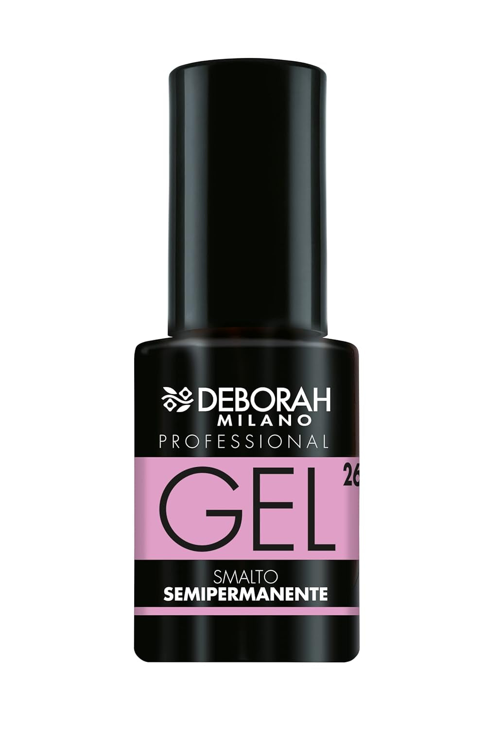 Milano Professional semi-permanent nail polish, no. 21 Burgundy, volumizing effect, long-lasting, for intense and glossy nails, 4.5 ml