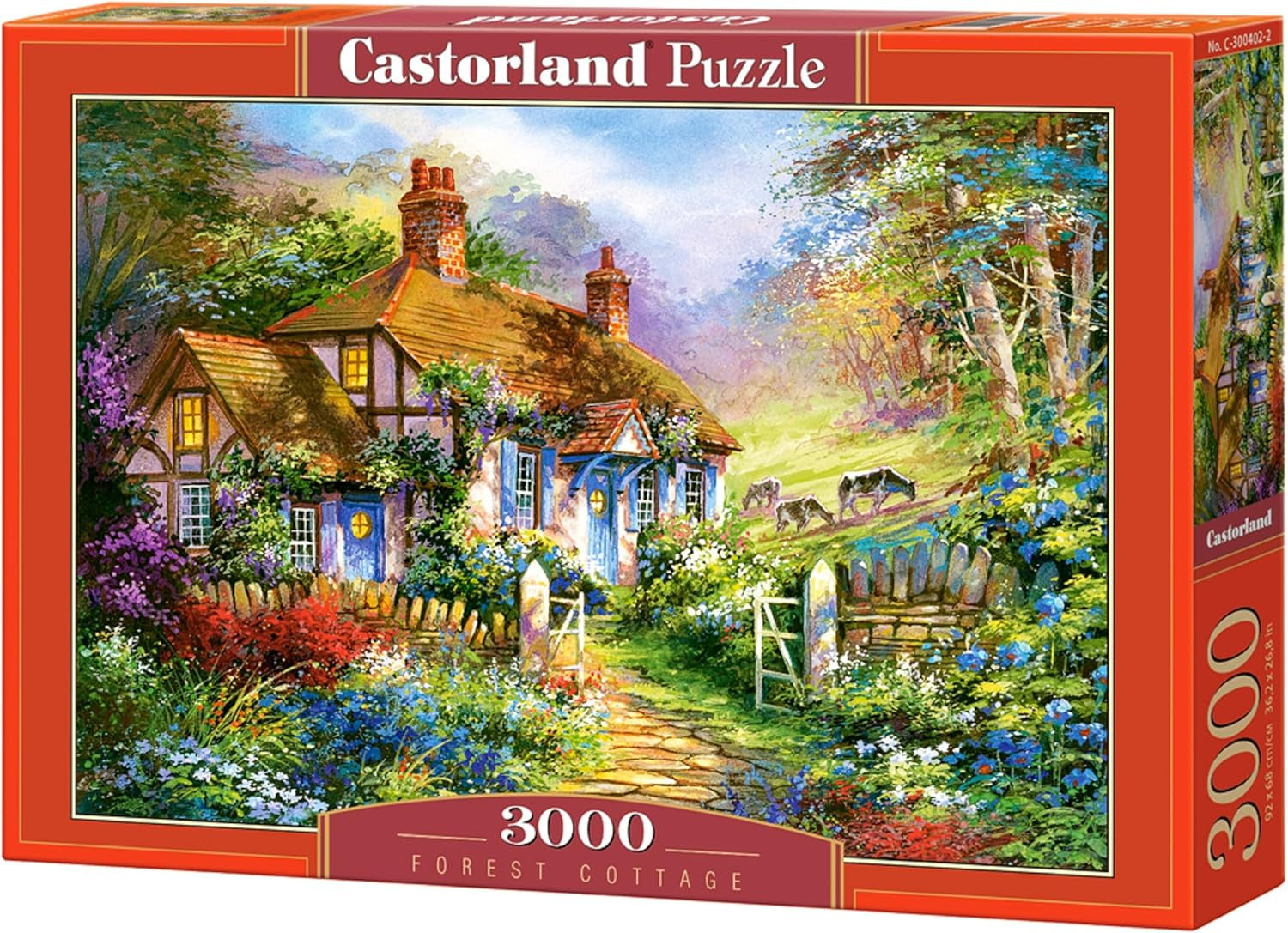 Castorland C-300402-2 - Forest Cottage, jigsaw puzzle 3000 pieces Puzzle Naty Shop Default title