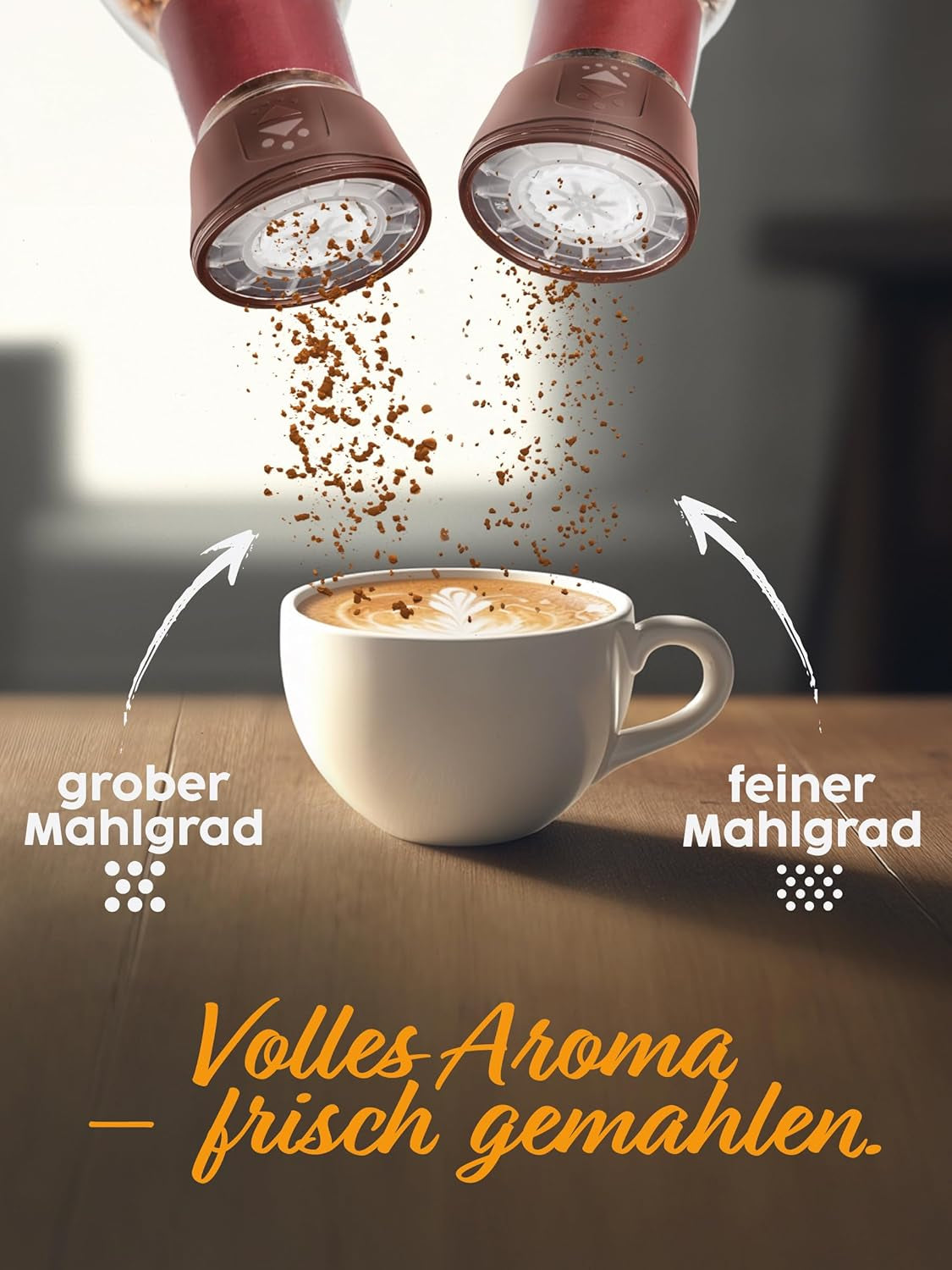 Kotanyi Salted Caramel Kaffee Topping | feiner Karamellgeschmack, 4er Pack (4 x 65g)