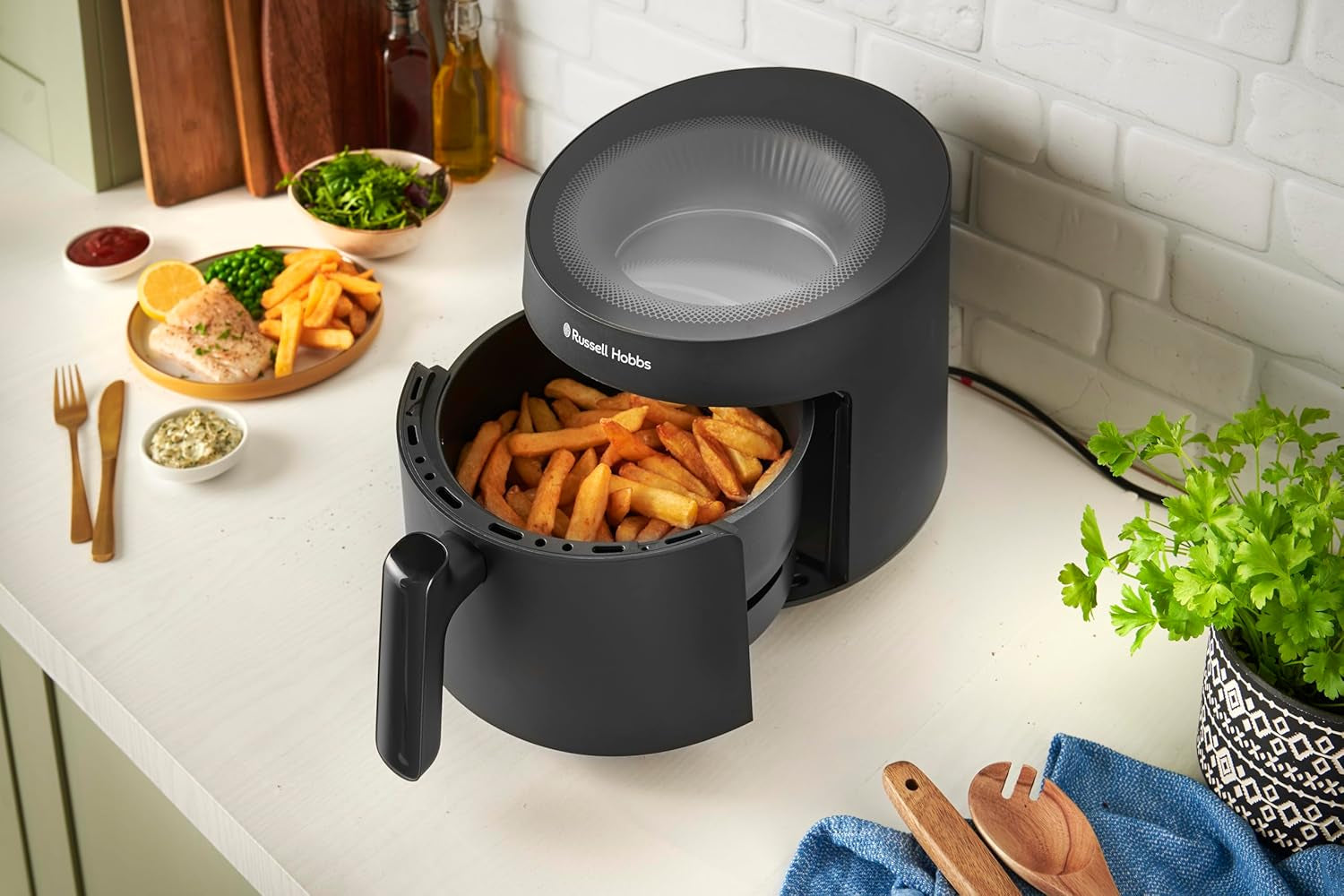 Russell Hobbs Airfryer, 5 litres, 10 programmes, viewing window Naty Shop Appliances