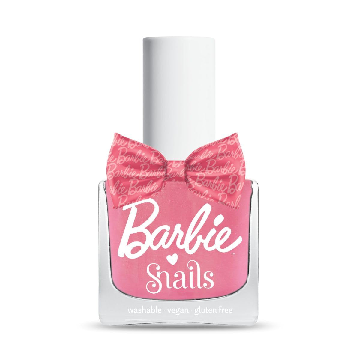 Snails 510457 Barbie Hello World Kids Nail Polish, Water Based, Washable, Safe, Vegan, 10.5ml