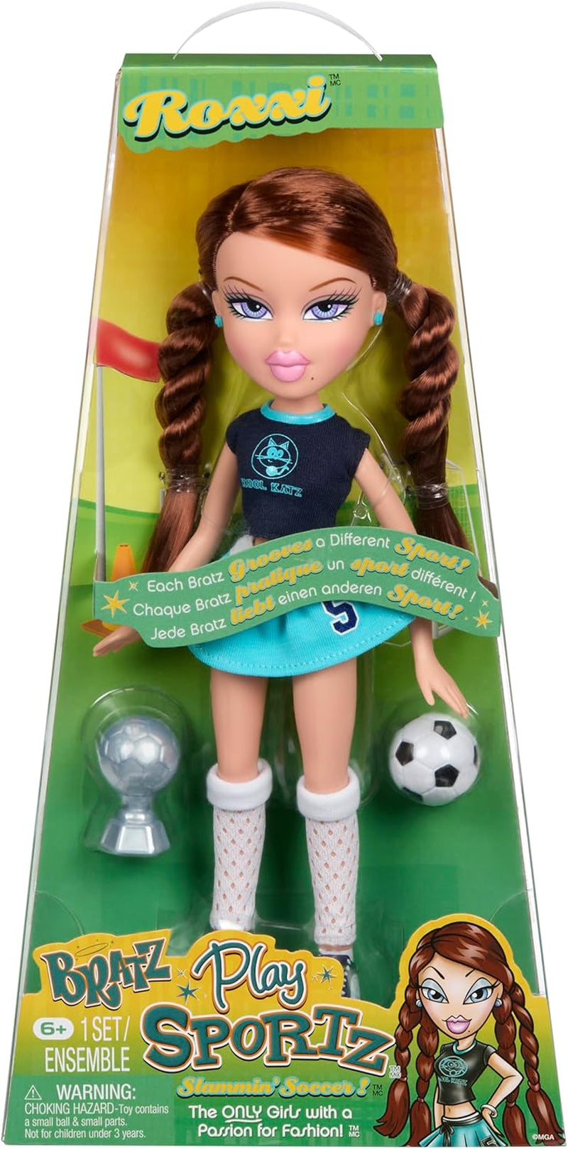 Bratz Play Sportz Cloe (Tennis) – Modepuppe mit Accessoires