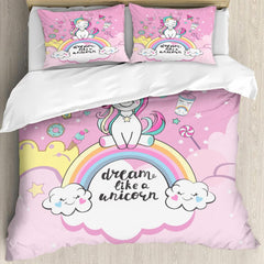 Bedding for girls, Unicorn, 2 pillowcases Bedding - children Naty Shop