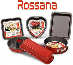 Rossana, Pudding mold with cone 23 cm, non-stick coating, red/grey color, stainless steel Molds and baking trays Naty Shop