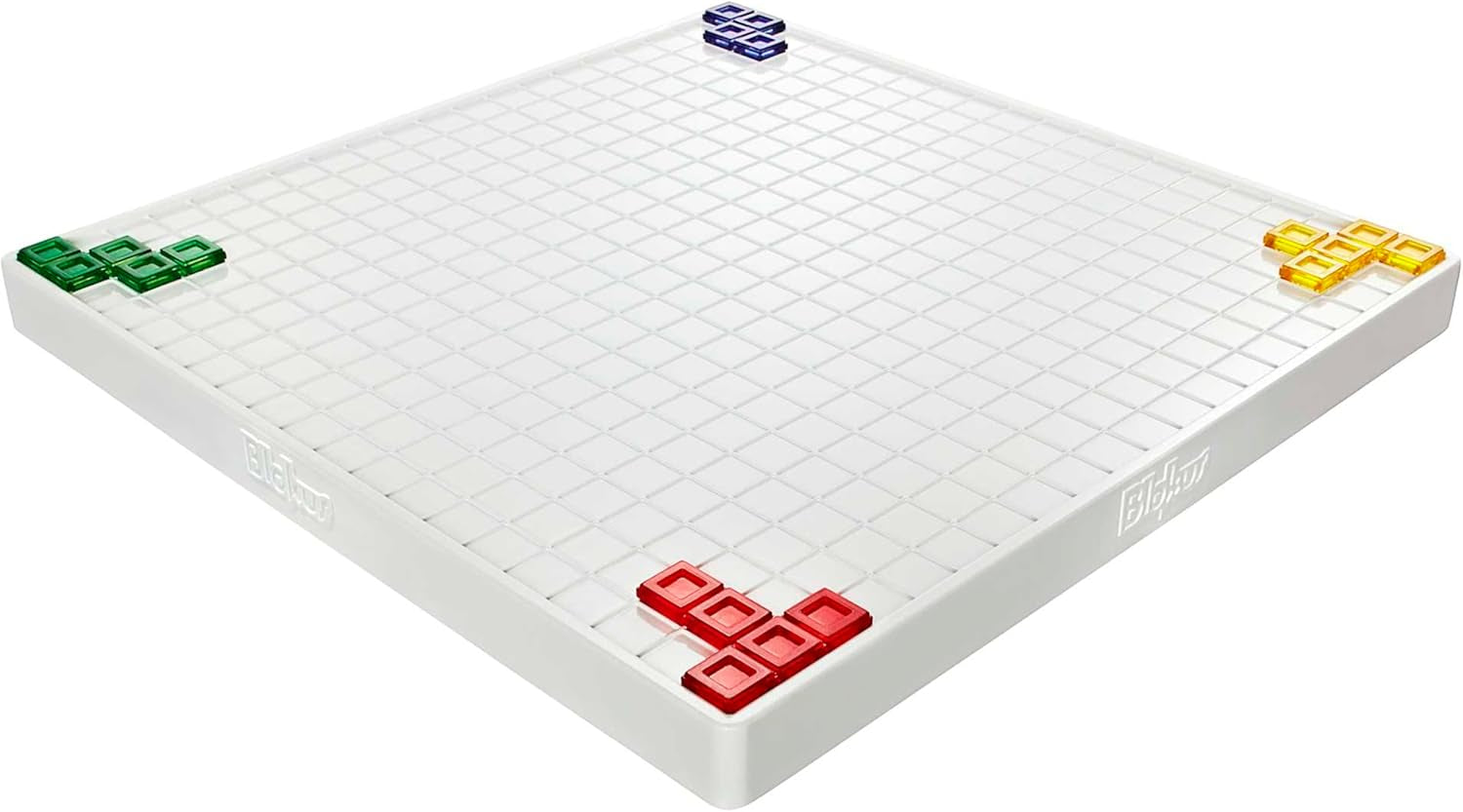 Mattel Games Blokus Game, Family Board Game, Strategy Game, 2-4 Players, Party Game, Ages 7+, BJV44