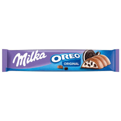 Milka Chocolate Bars – Alpine milk chocolate with pieces of cocoa biscuits and fine milk cream filling – 36 x 37g