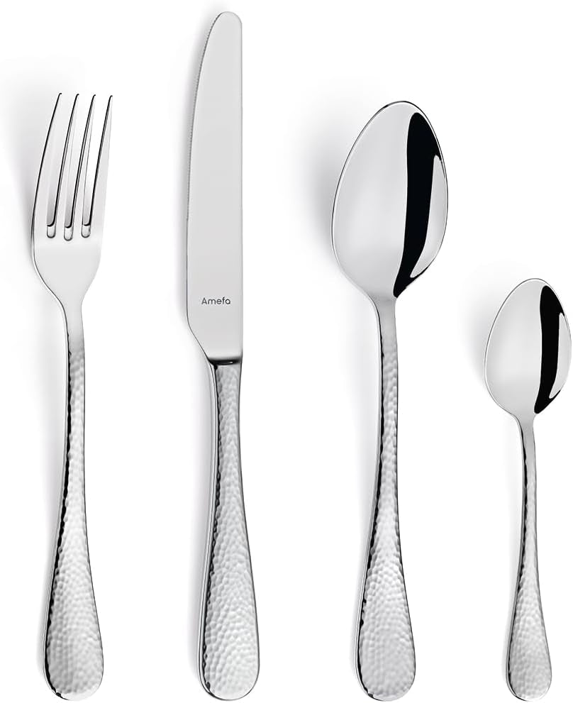 Amefa Sierra cutlery set 6 people | 24-Part Stainless Steel 18/10 Kitchen Naty Shop 24-Teilig / 6 Personen