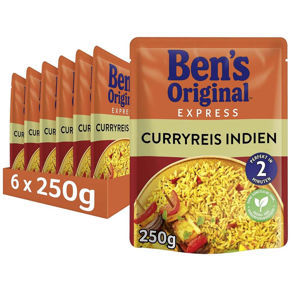 BEN'S ORIGINAL™ Mexican express rice 6 x 220g