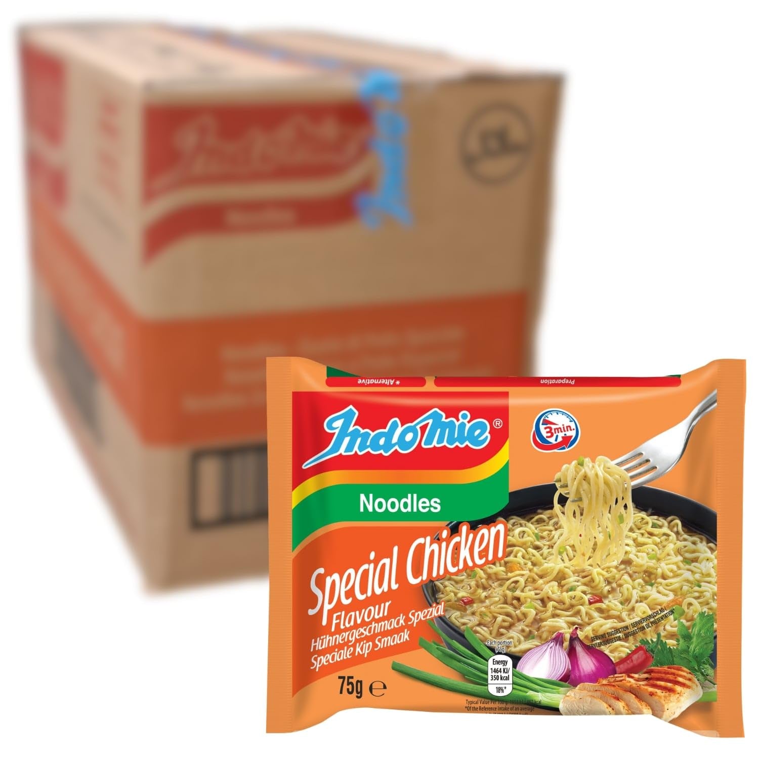 INDOMIE - Instant Mi Goreng Noodles - Multipack (40 x 80g)