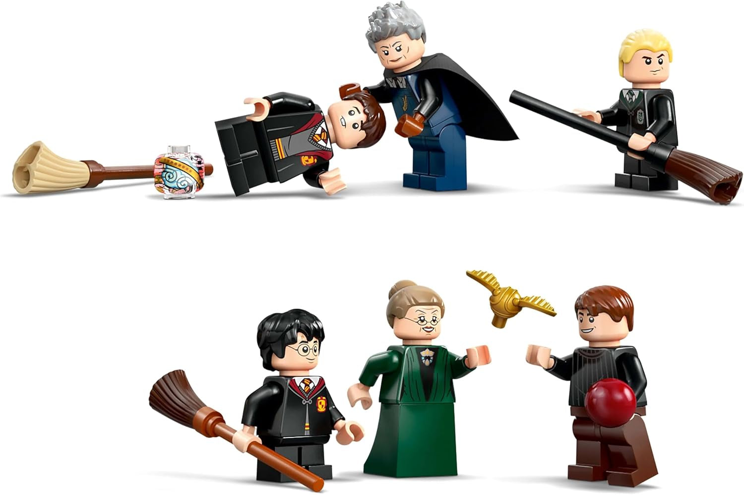 Hogwarts Castle LEGO Harry Potter: Flying Lessons Adventure Playset with 6 Collectable Minifigures Including Draco Malfoy and Professor McGonagall Role Play Set for Boys and Girls 9 Years Old 76447 Building Sets Besuche den LEGO-Store