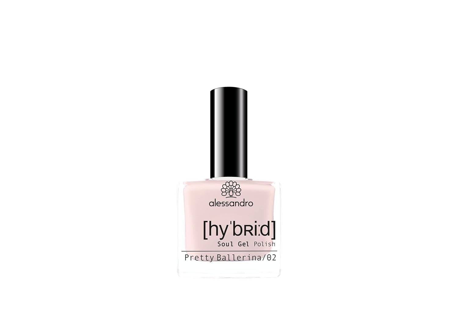 Alessandro Sinful Glow HYBRID nail polish - Nude shade - Perfect nails in just 3 steps, without LED - lasts up to 10 days! 8 ml