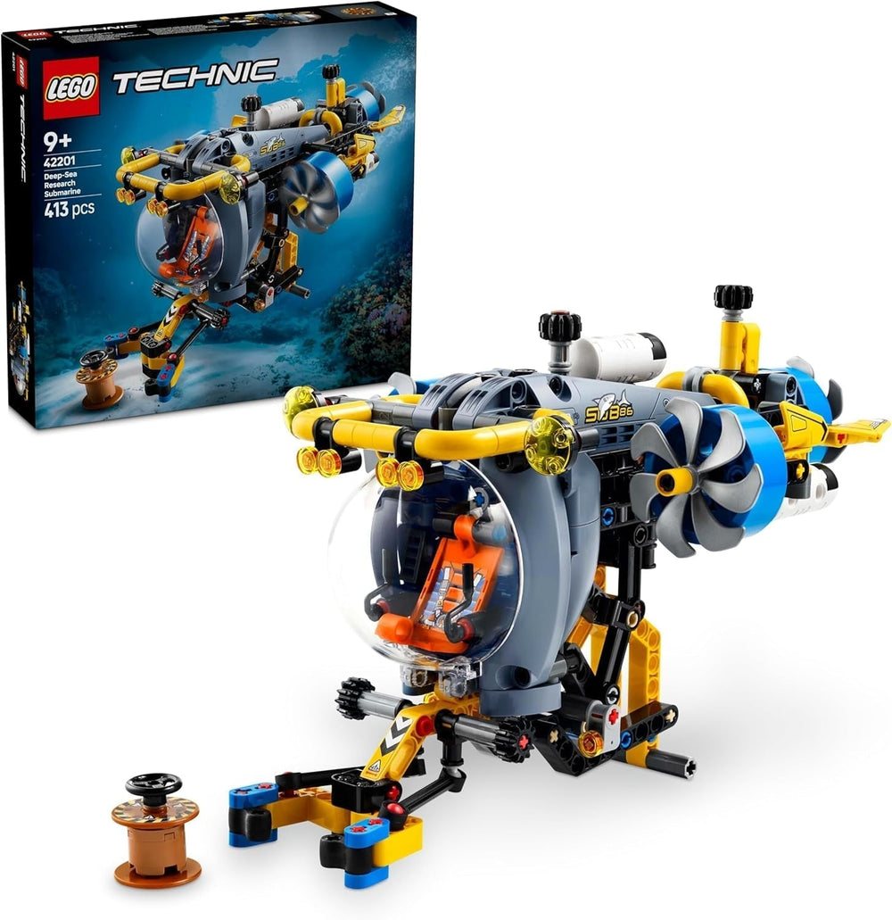 LEGO Technic Deep Sea Explorer Submarine Building Toy for Kids 9 Years Old Boys and Girls Creative Birthday Gift Ideas Buildable Vehicle with Rotating Propellers 42201 Building Sets Besuche den LEGO-Store Default Title