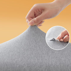 Pernă Sonie din spumă cu memorie 70x36x8cm, pernă cu față de pernă din bumbac, pernă de gât pentru dureri de gât, pernă de dormit lavabilă și detașabilă, gri