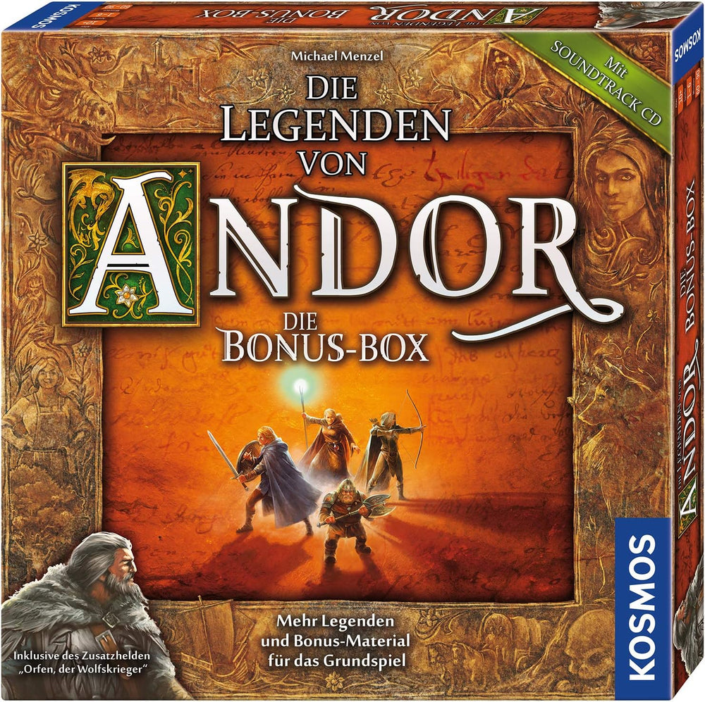 Kosmos 684358 Andor - Bonus Box, a varied expansion for the fantasy classic Legends of Andor, for ages 10 and up