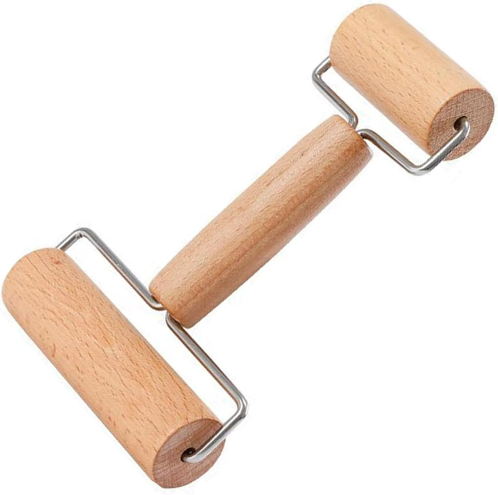 Nudelholz, Teigroller, Nudelholz Holz, Rolling Pin, Teigroller Holz, Teigrolle, Geeignet zum Backen und Kochen in der Heimischen Küche, Tortilla, Pizza, Plätzche