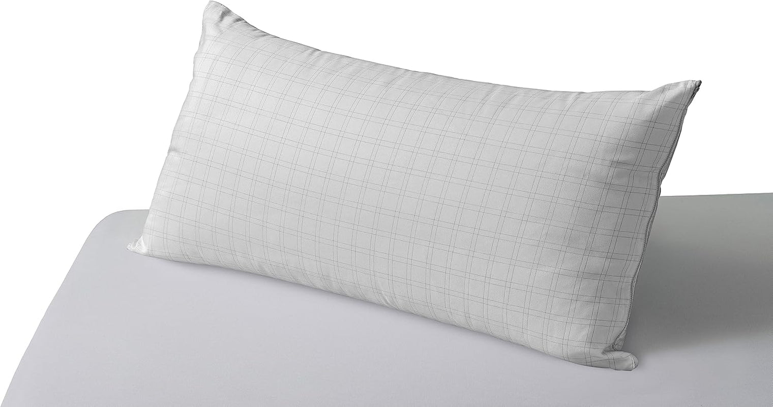 Savel pernă anti-stres cu capac dublu, fermitate medie, 40 X 135 Cm Perne standard Naty Shop Titlu implicit