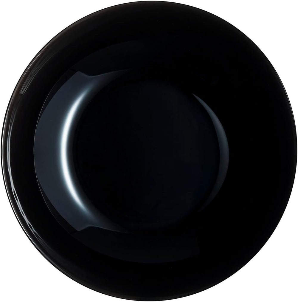 Arcopal Zelie Black Glasgeschirr-Set, 12-Teilig, 4-Sitzer, Schwarz Tableware sets Naty Shop