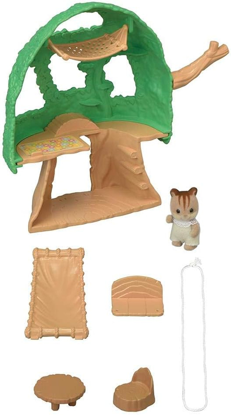 Sylvanian Families 5318 Baby Adventure Tree House - Dollhouse Playset Dollhouses Naty Shop