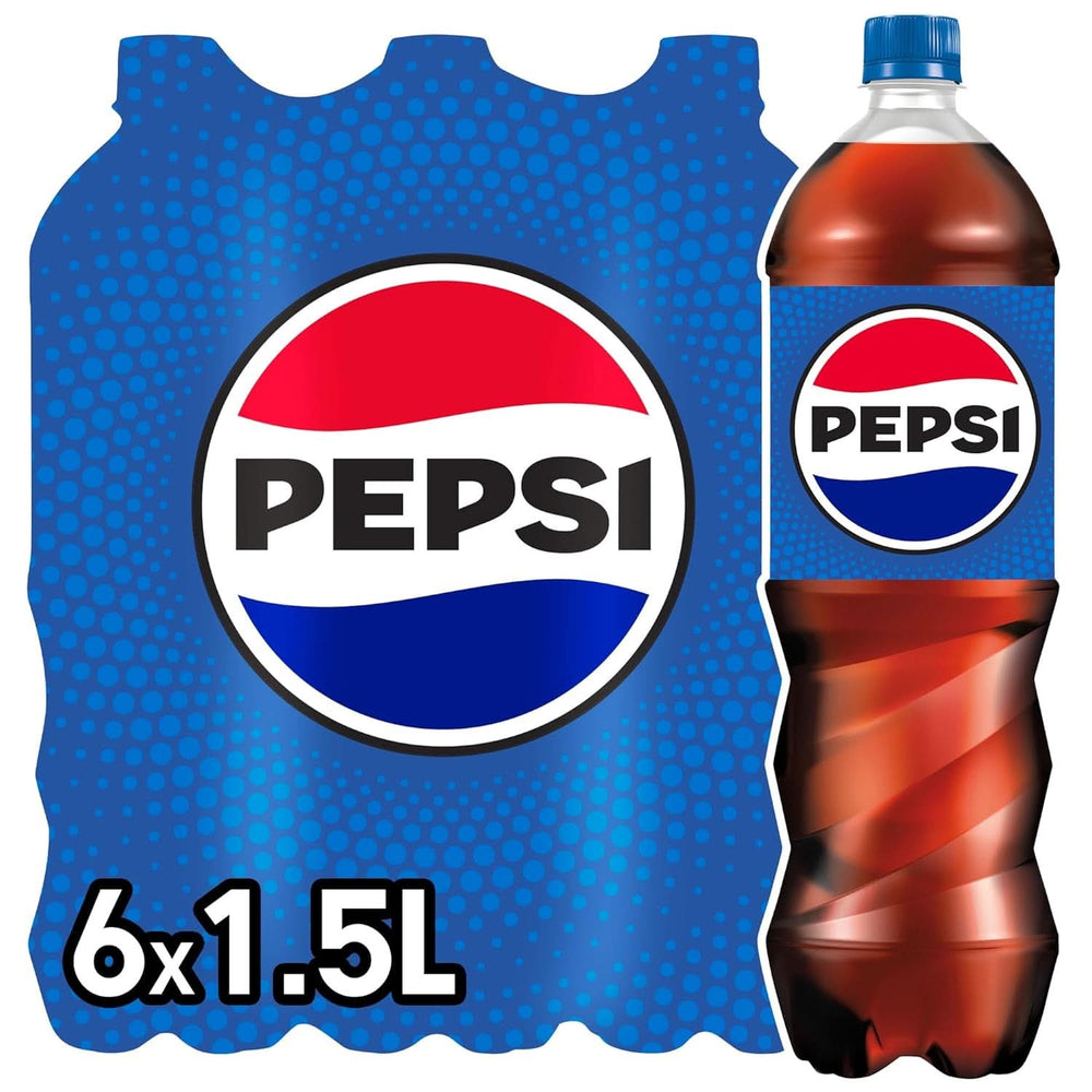 Pepsi Cola, Original, set 6 x 1.25 liters Non-alcoholic drinks Naty Shop 6 x 1.5 liters Classic Version