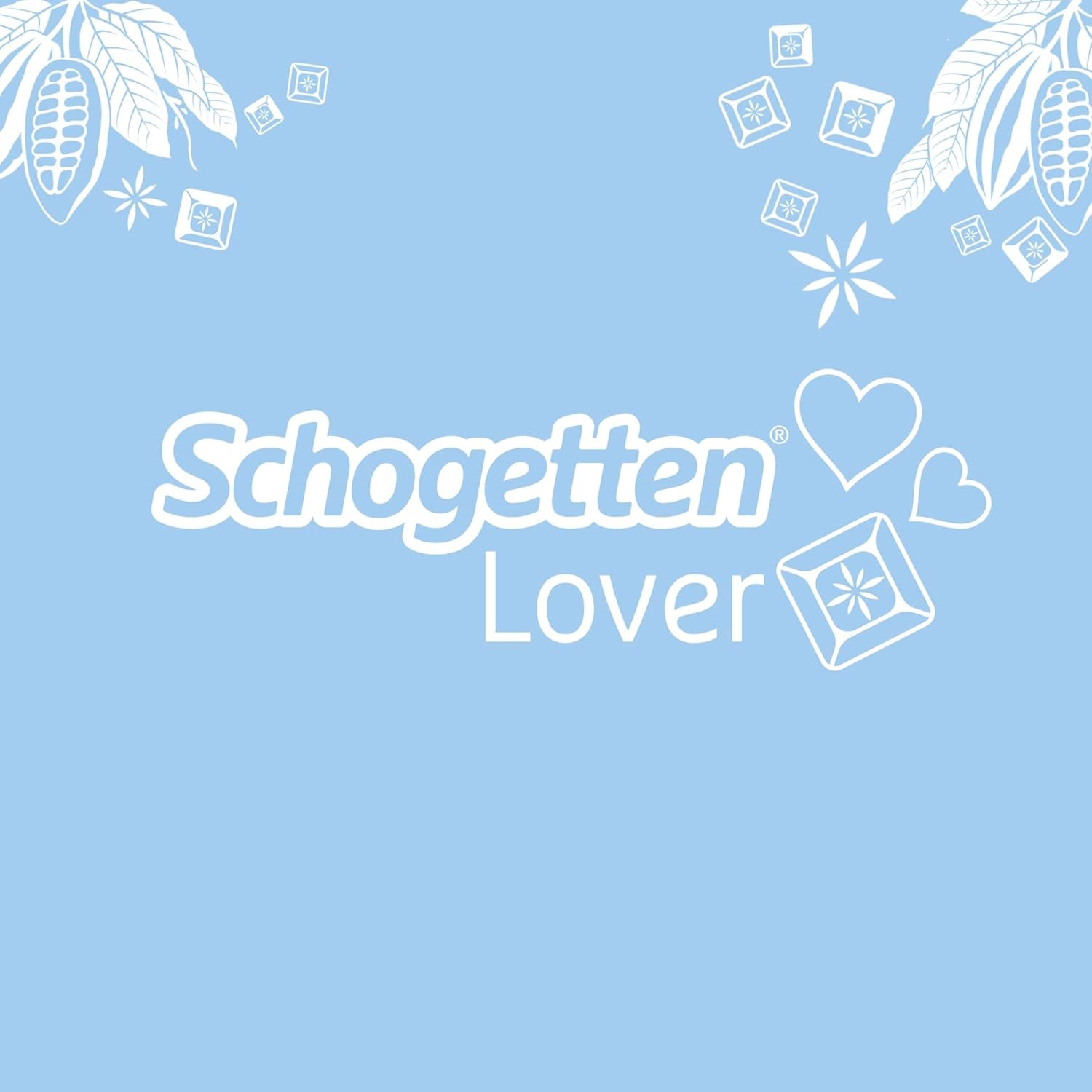 Schogetten Stracciatella chocolate bar 100g, individually portioned. A delight. Piece by piece.