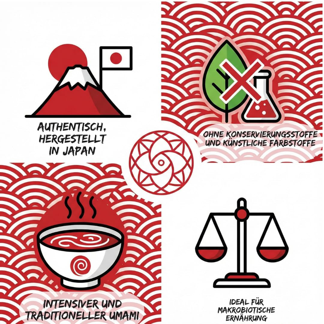 Japanische Umeboshi-Paste, Fermentierte Pflaumen mit Shiso, 150 g