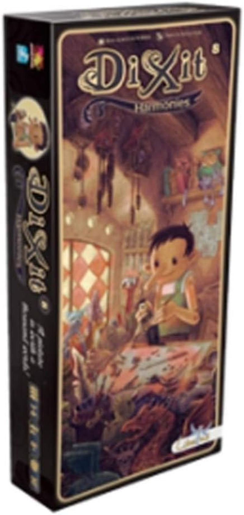 Asmodee, Dixit, German Version, Base Game, A Picture is Worth a Thousand Words, Creative Family Game for 3-8 Players Ages 8+, Game of the Year 2010 with 30 Minute Playtime