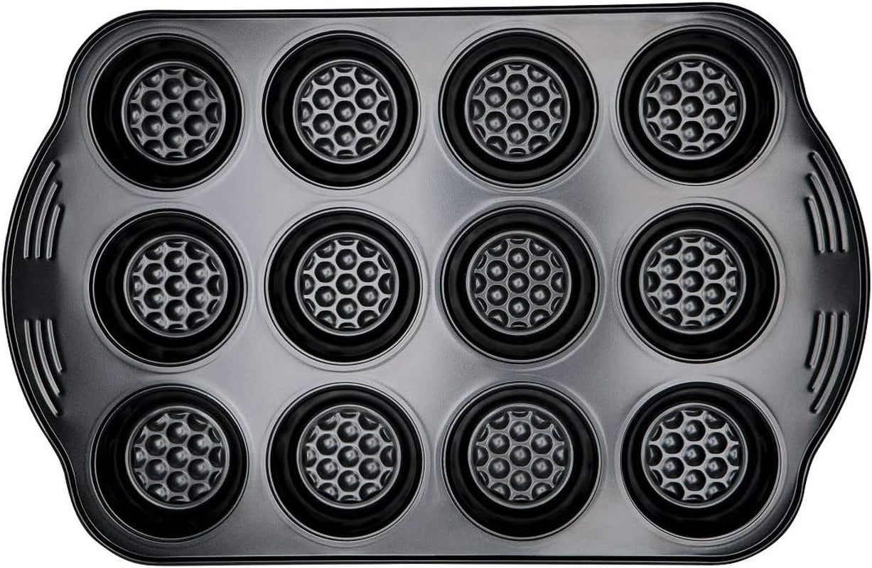 Prestige 48227 Aerolift Muffin Zinn, Carbon Steel, Schwarz Molds and baking trays Naty Shop 12 Er Muffinblech