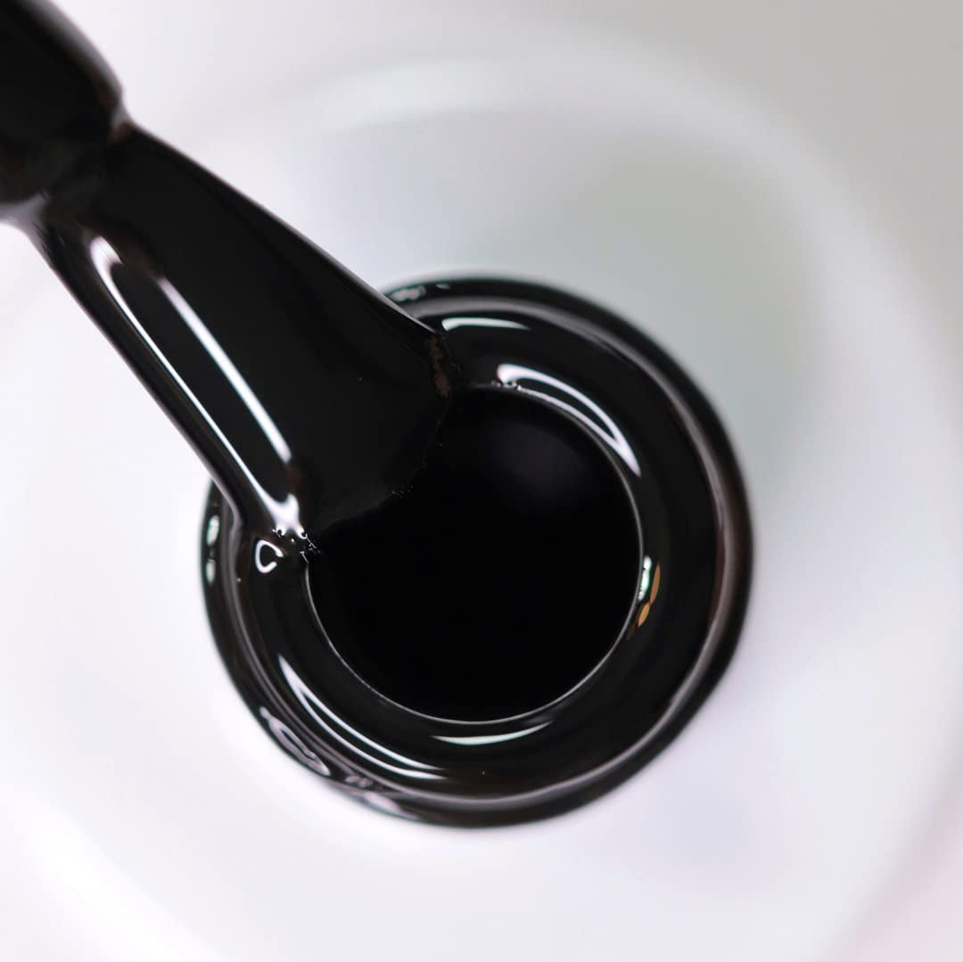 UV nail polish alessandro Striplac Midnight Black – Delicate and long-lasting – Easy removal thanks to peel-off removal technology – Vegan and cruelty-free – 8 ml