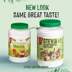 Stevia + Erythritol 1:2 Sweetener, 1G = 2G Sugar, 1 Kg Sweeteners Naty Shop