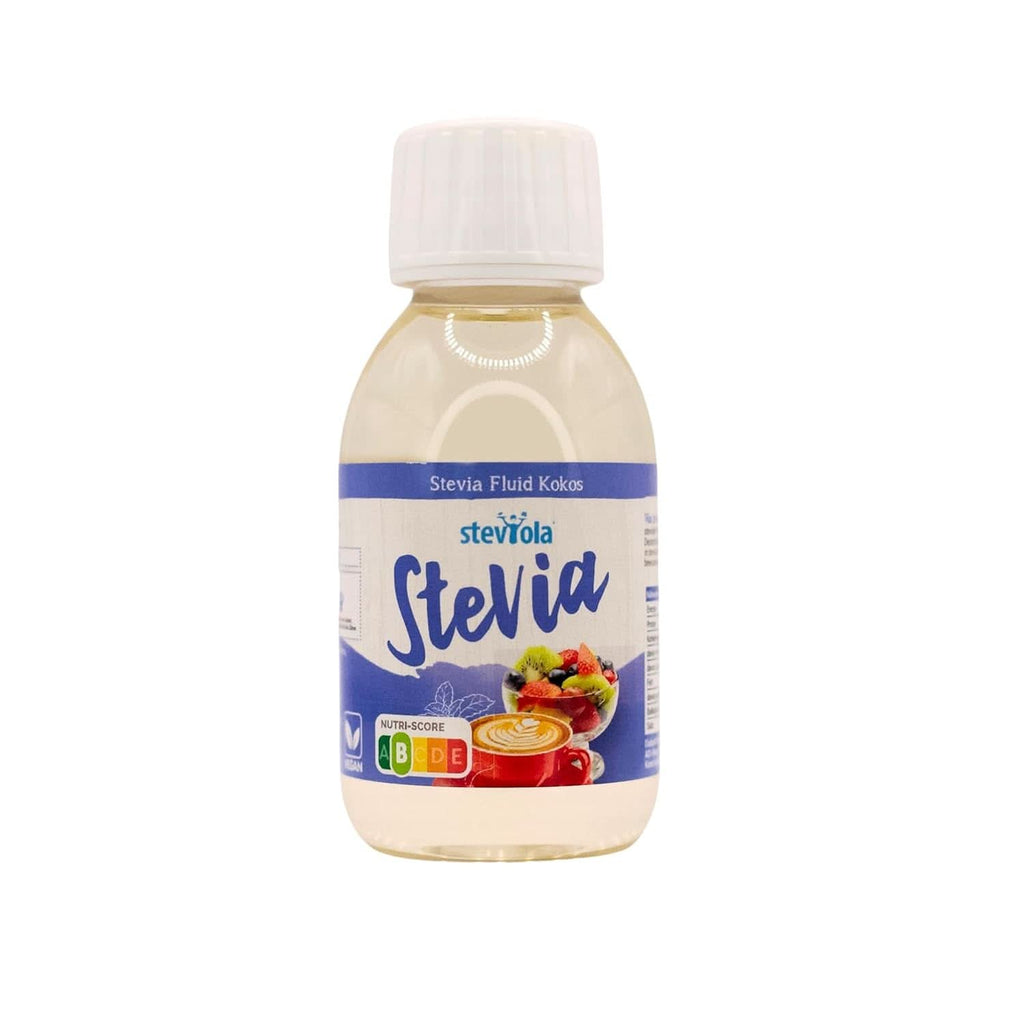 Steviola Stevia Fluid aromă de cireșe fructate, 125 ml Indulcitori Naty Shop 125 ml Cocos