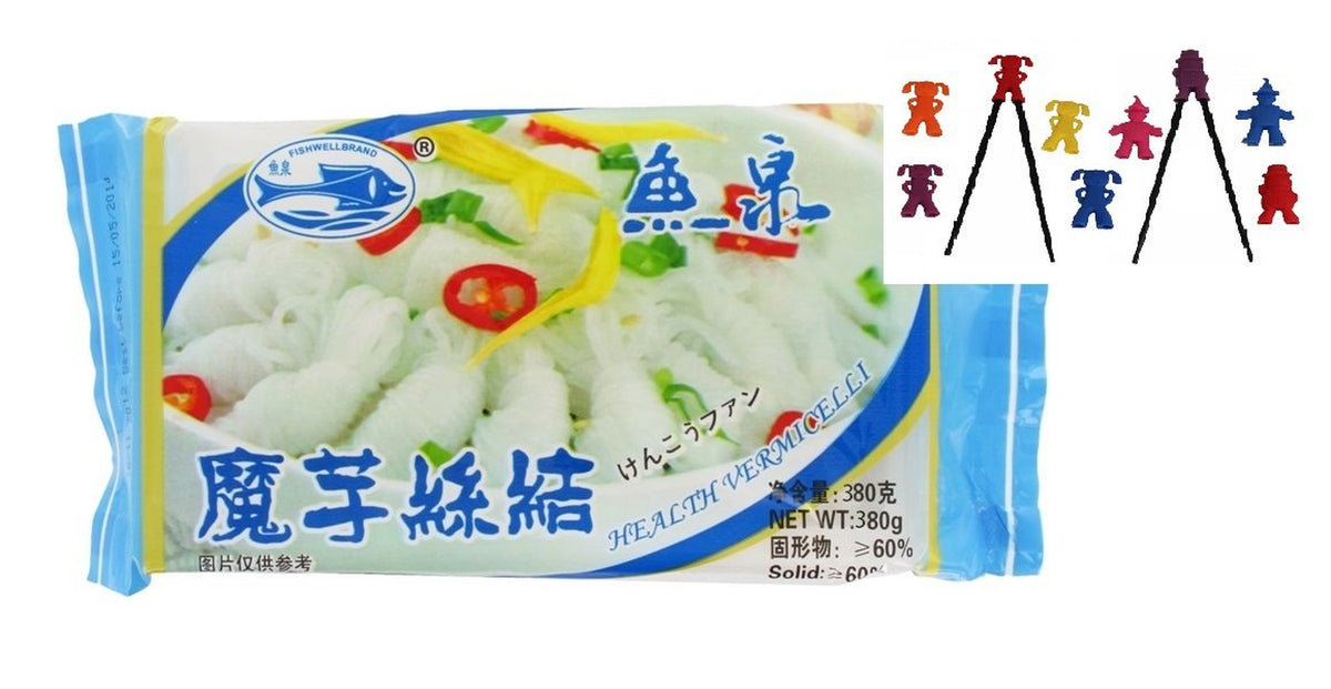 - Shirataki noodle knots (1 x 380g)
