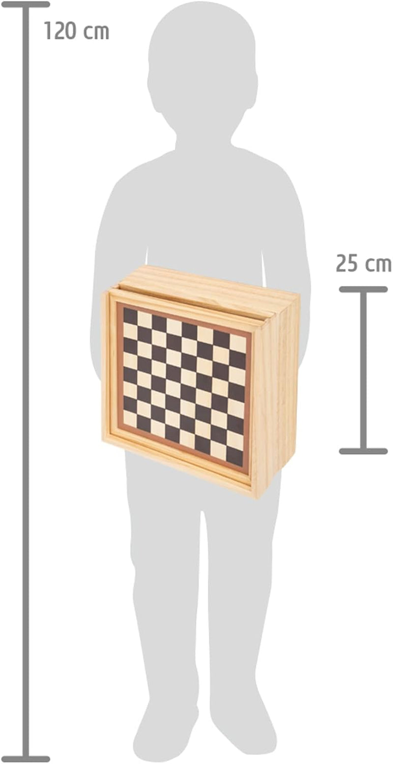 Small Foot Game Collection 7 Classic Wooden Board Games For The Whole Family For Kids Ages 6+ 12322