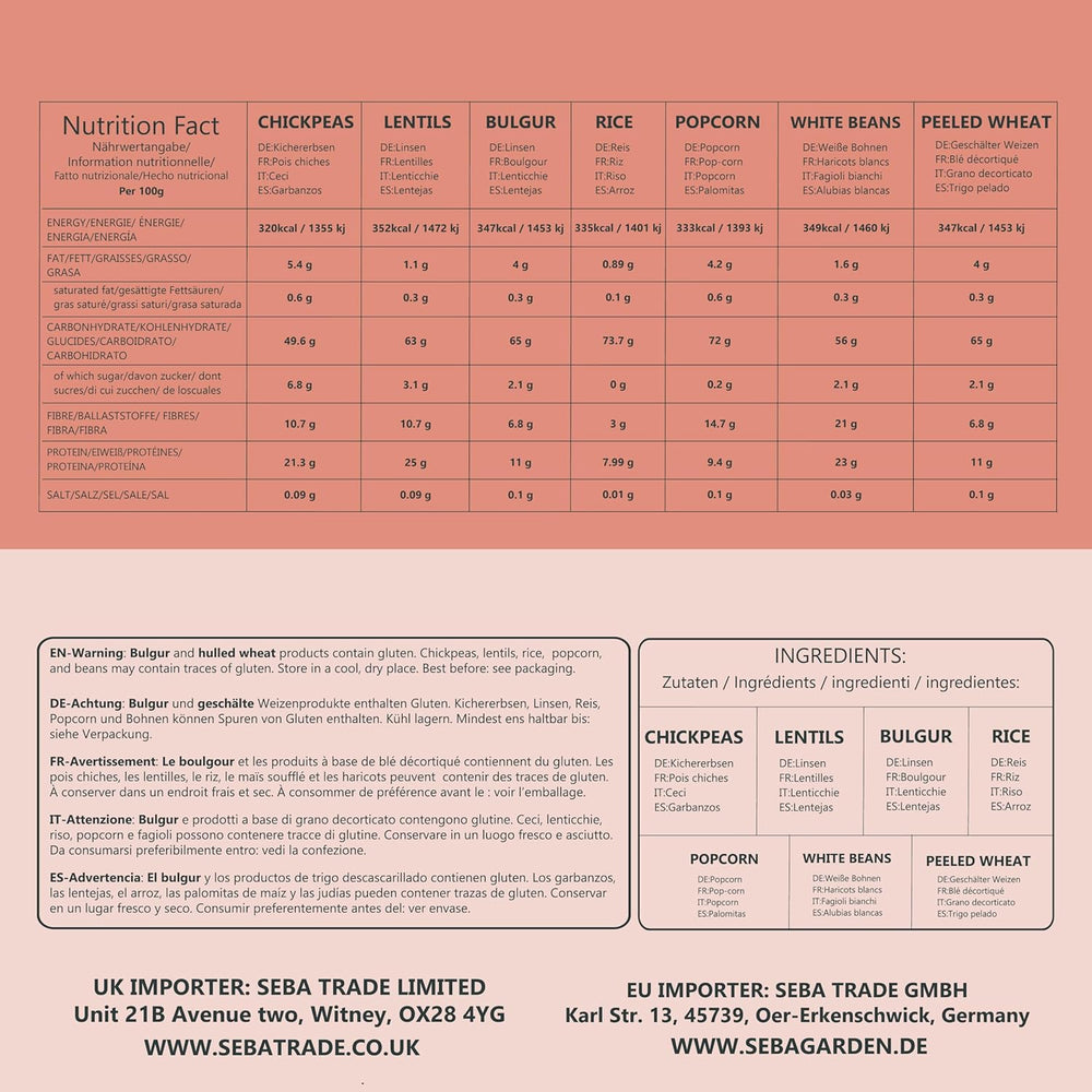 Seba Garden Fine Wheat Bulgur 1 kg - Authentic Turkish Stone Ground and Pre-Cooked Bulgur, All Natural, Vegan, High in Fibre, Ideal for Tabbouleh, Soups and Pilaf