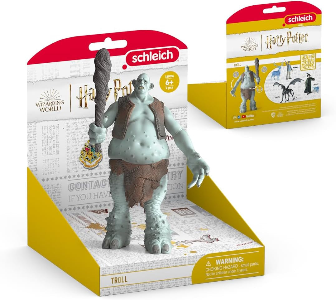 Schleich 13994 Troll, from 6 years, HARRY POTTER figurine, 16 X 16 X 18 cm Action figures Naty Shop