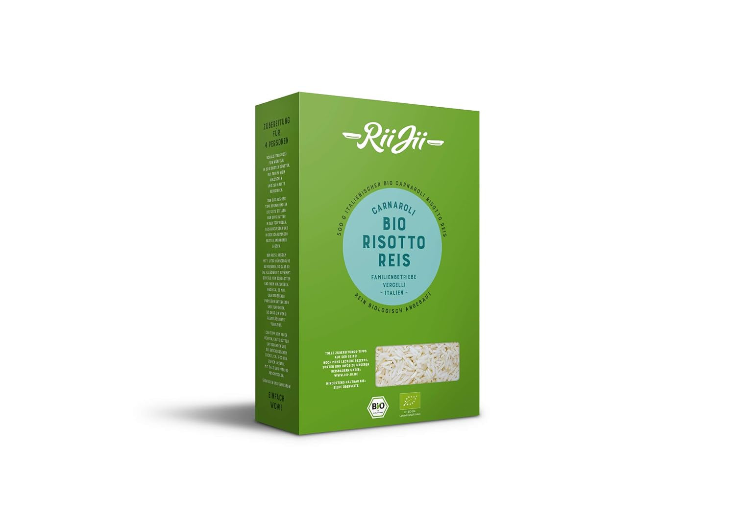 Organic risotto rice carnaroli, 500 g