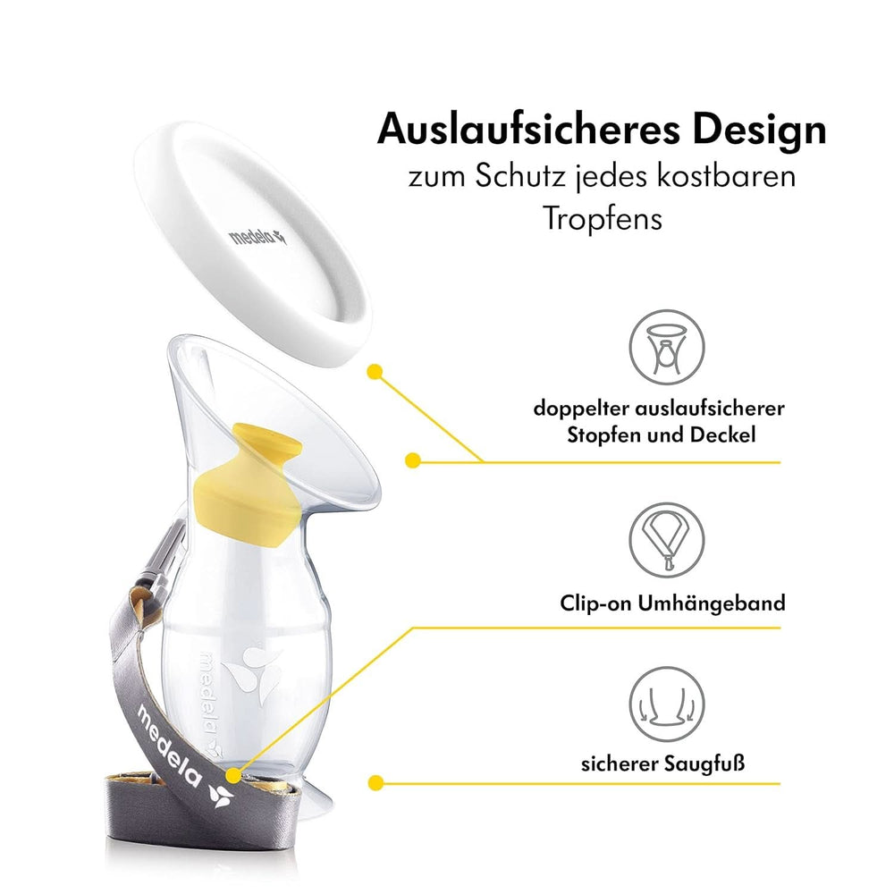 Medela Breast milk collector made of silicone Food and Breastfeeding Accessories Bebe Naty Shop