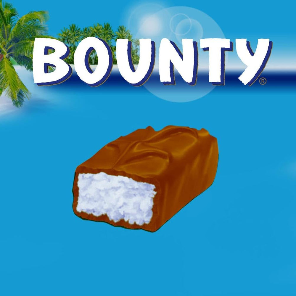 Bounty Chocolate Bars Coconut Chocolate Flavor 24 Bars in a Pack (24 x 57g)