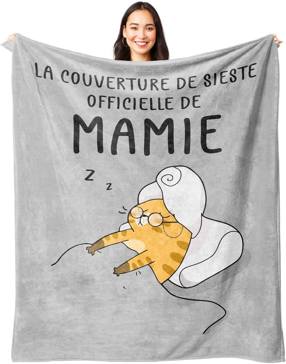 Juratar flannel blanket for dad - gift for birthday, father's day and Christmas - 152 X 130 cm Beds and Blankets Besuche den Juratar-Store Mamie