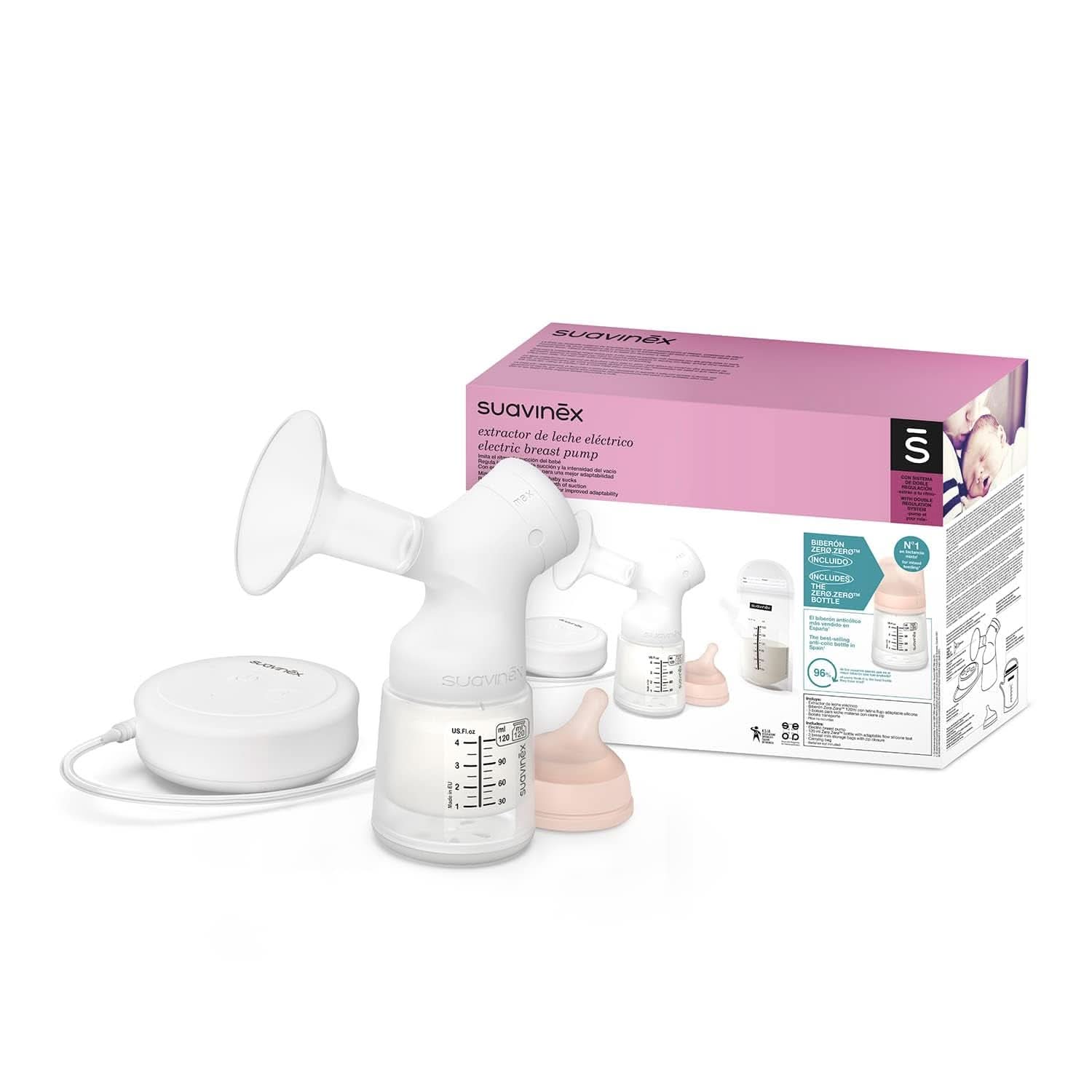 Electric milk pump Suavinex Link Accessories Food and Breastfeeding Bebe Naty Shop