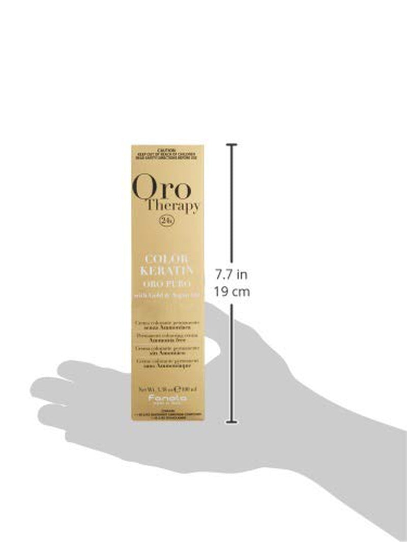 Fanola Oro Therapy Color Keratin 5.0 100ml Vopsea pentru par Naty Shop