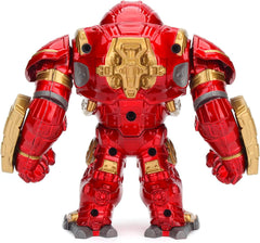Jada Toys Marvel Figure Hulkbuster & Ironman, Open and Closed Helmet, Collectible Figures, Set, Die-Cast, Red, Size: 6 inch Hulkbuster & 2 inch Ironman Action figures Naty Shop