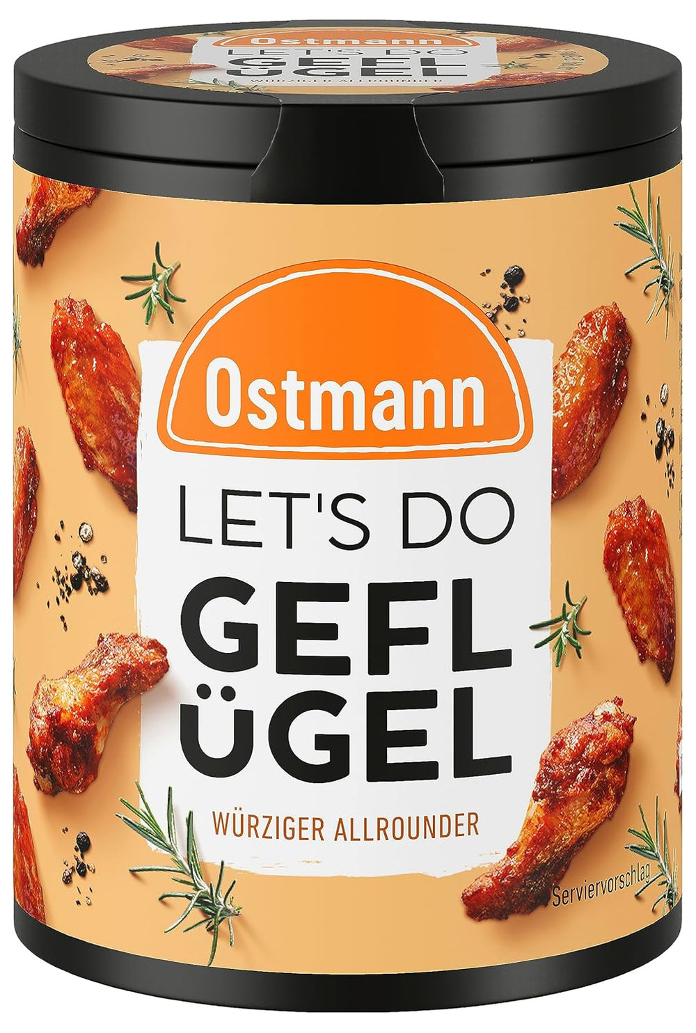 Ostmann Gewürze - Let's Do Fisch Allrounder | Gewürzsalz für Bratfisch, Flammlachs und Meeresfrüchte | Würziger Allrounder with Mustard, Lemon and Dill | 85 g in Metalldose recyclebar