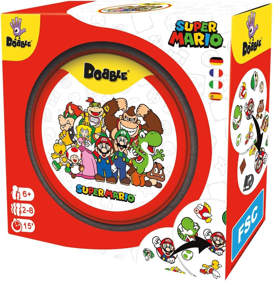 Dobble Bundesliga, family game, card game, 2-8 players, ages 6+, 15 minutes, German